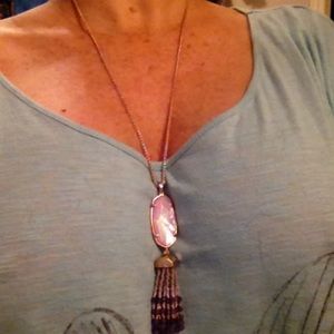 Kendra Scott tassel necklace